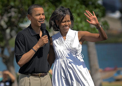 barack and Michelle obama
